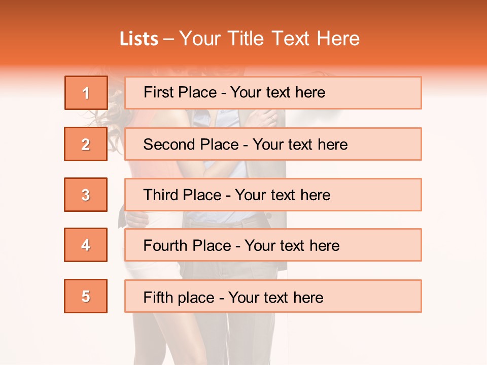 Romantic Flirt Family PowerPoint Template
