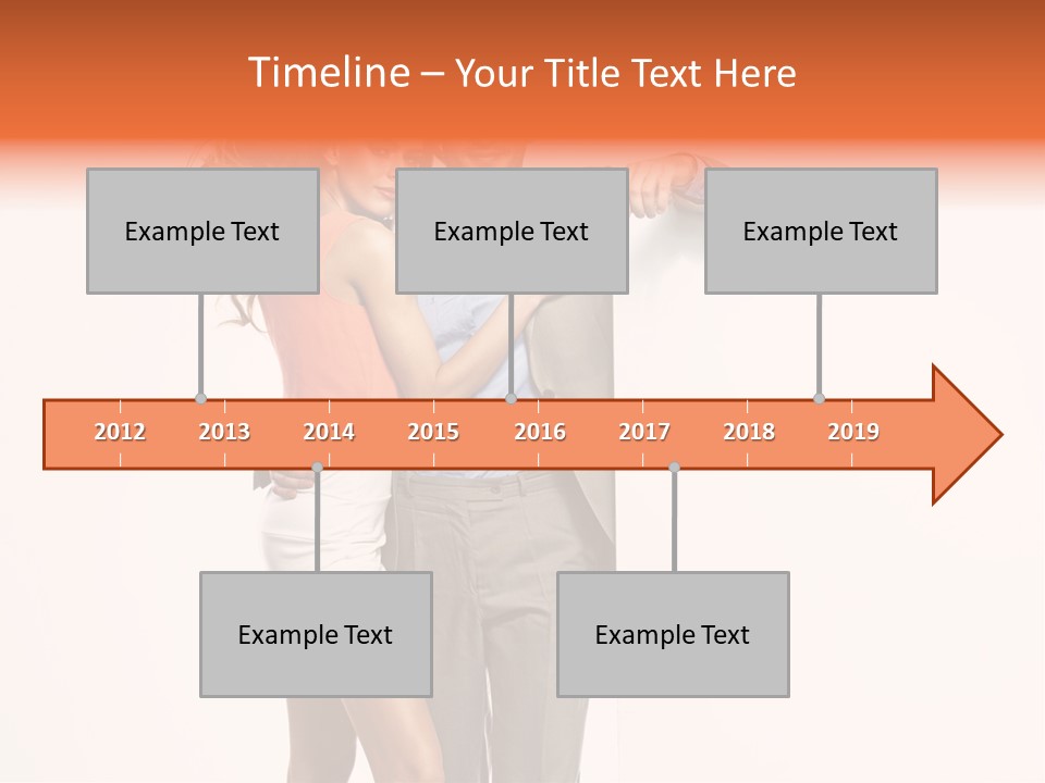 Romantic Flirt Family PowerPoint Template