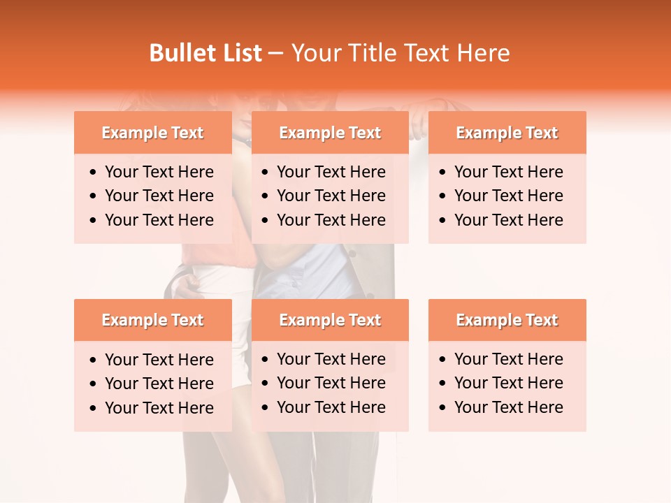 Romantic Flirt Family PowerPoint Template