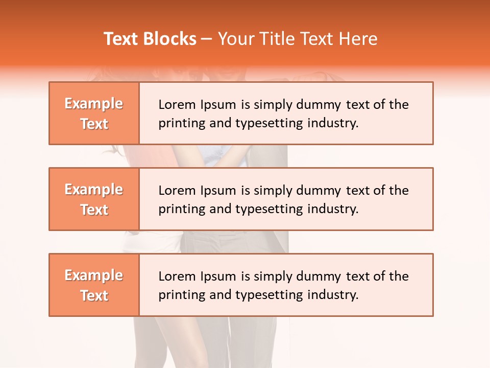 Romantic Flirt Family PowerPoint Template