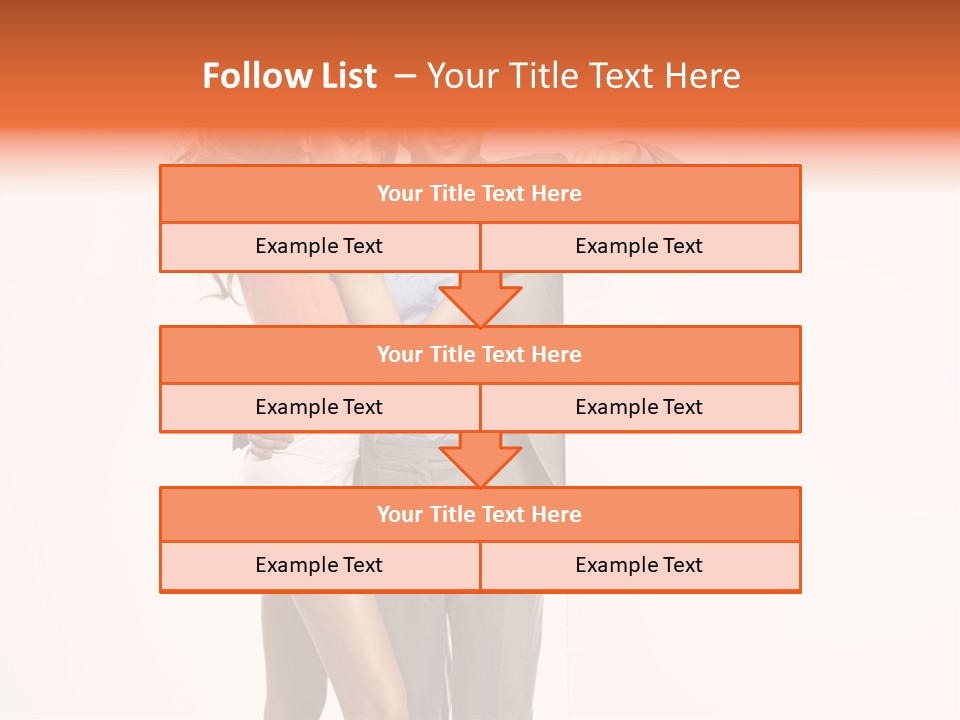 Romantic Flirt Family PowerPoint Template