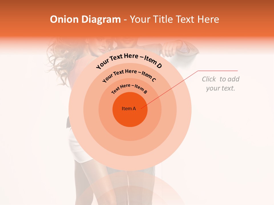 Romantic Flirt Family PowerPoint Template