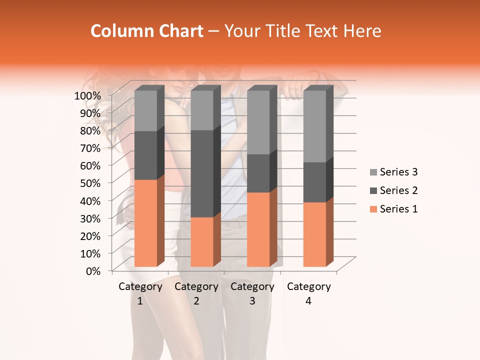 Romantic Flirt Family PowerPoint Template