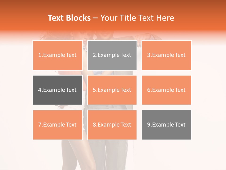 Romantic Flirt Family PowerPoint Template