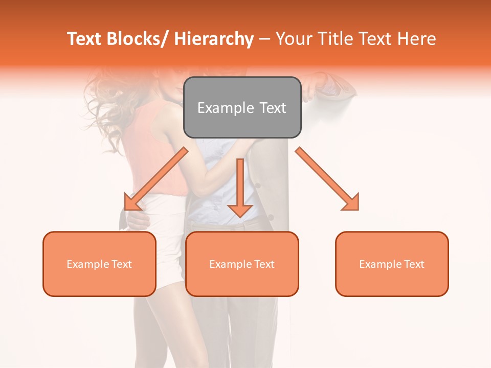 Romantic Flirt Family PowerPoint Template