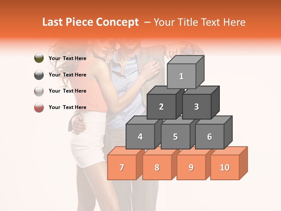 Romantic Flirt Family PowerPoint Template