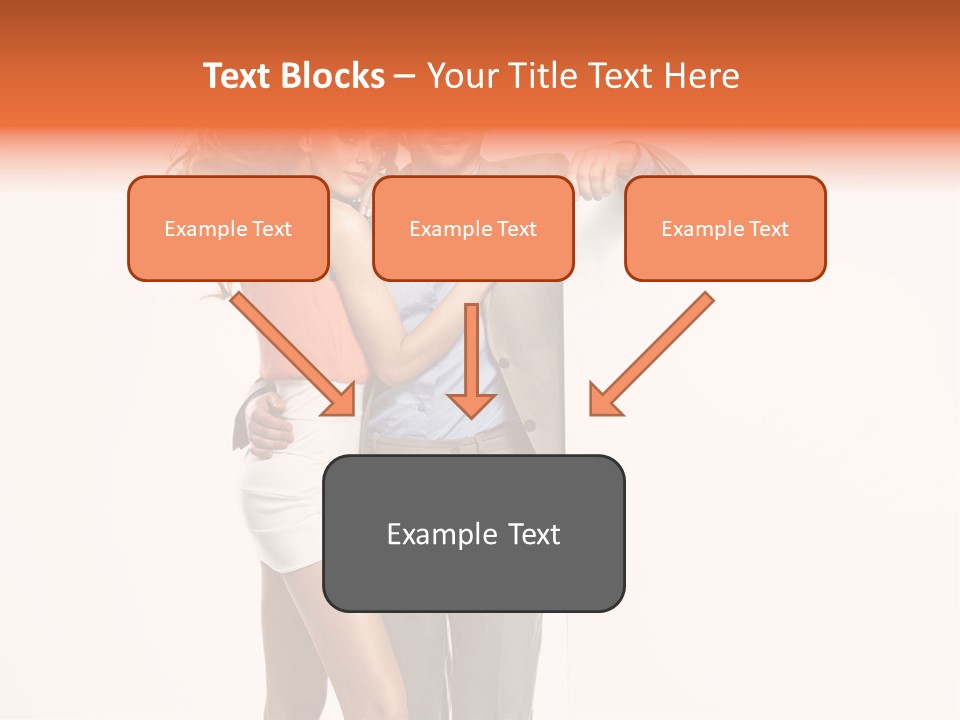 Romantic Flirt Family PowerPoint Template