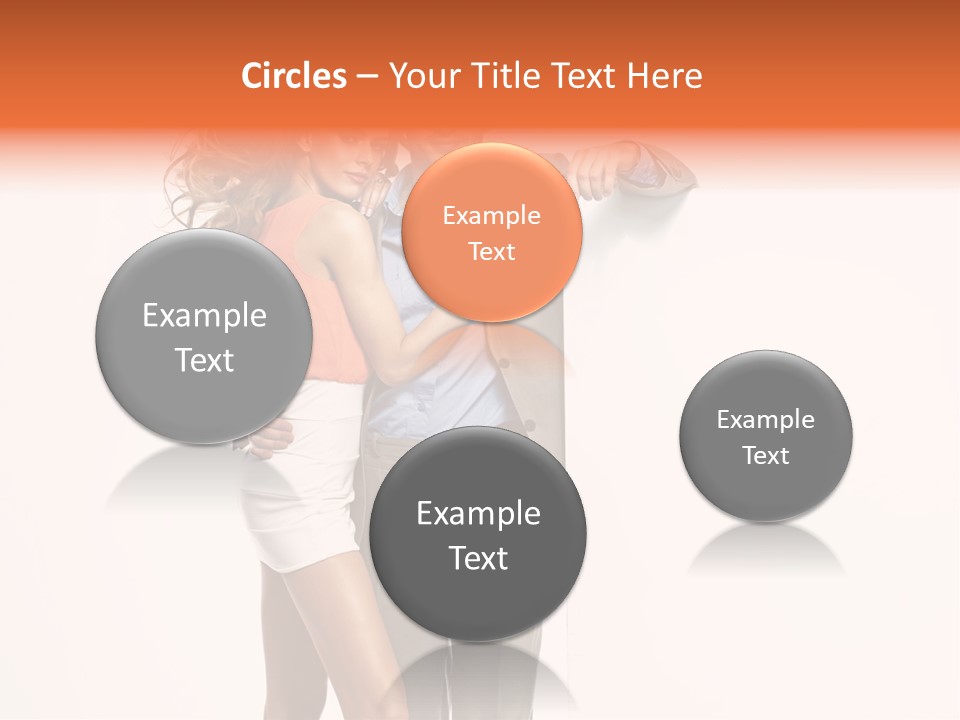 Romantic Flirt Family PowerPoint Template