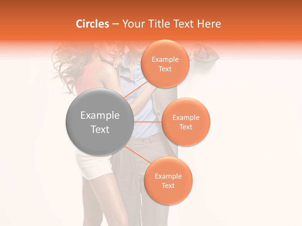 Romantic Flirt Family PowerPoint Template