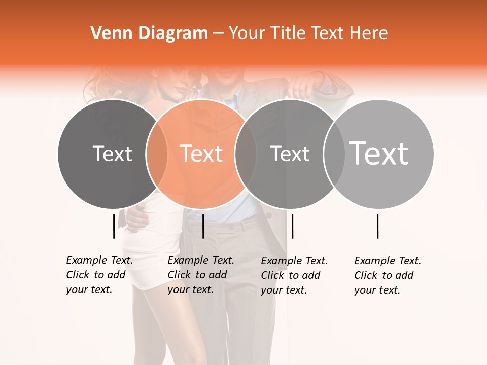 Romantic Flirt Family PowerPoint Template