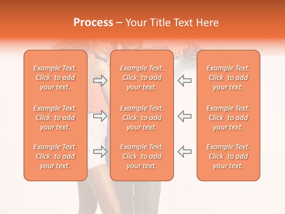 Romantic Flirt Family PowerPoint Template