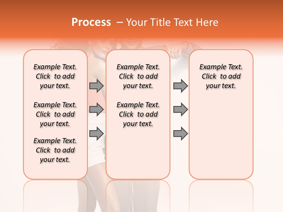 Romantic Flirt Family PowerPoint Template