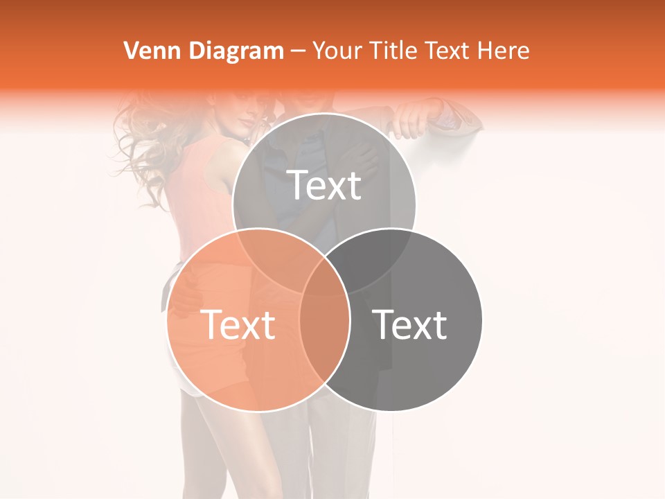 Romantic Flirt Family PowerPoint Template