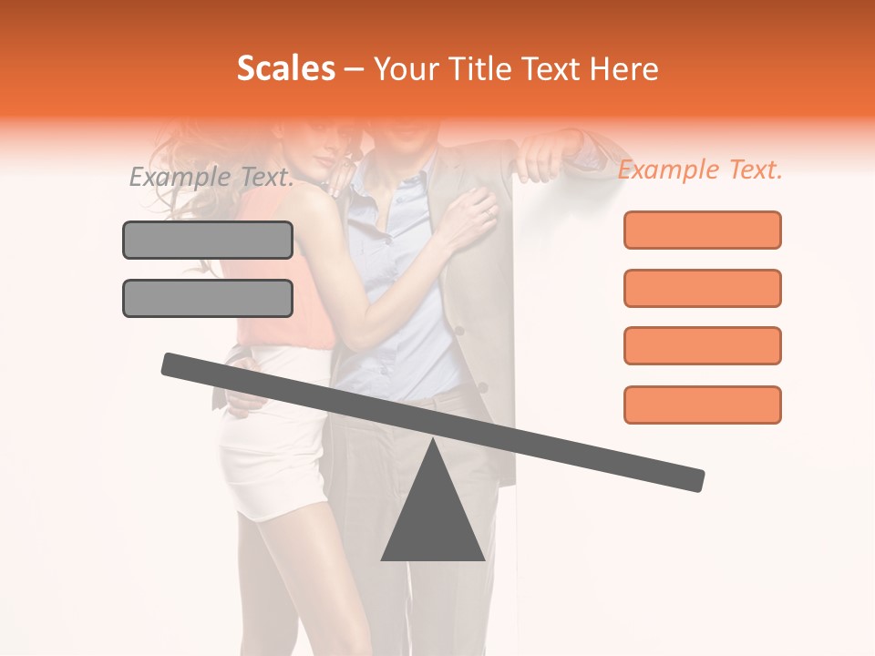 Romantic Flirt Family PowerPoint Template