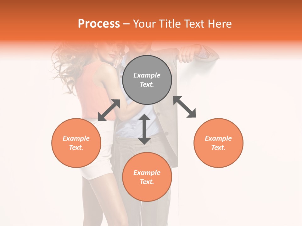 Romantic Flirt Family PowerPoint Template