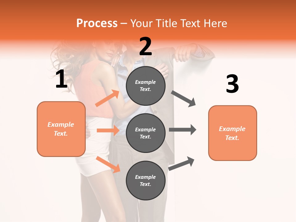 Romantic Flirt Family PowerPoint Template