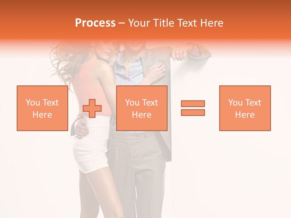 Romantic Flirt Family PowerPoint Template