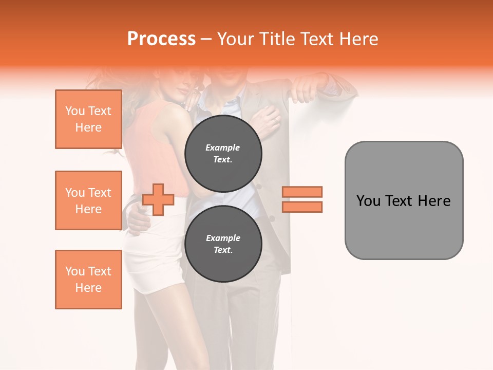 Romantic Flirt Family PowerPoint Template