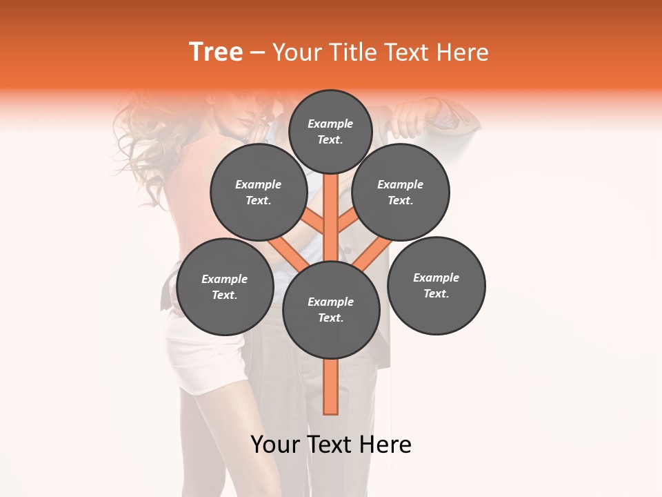 Romantic Flirt Family PowerPoint Template