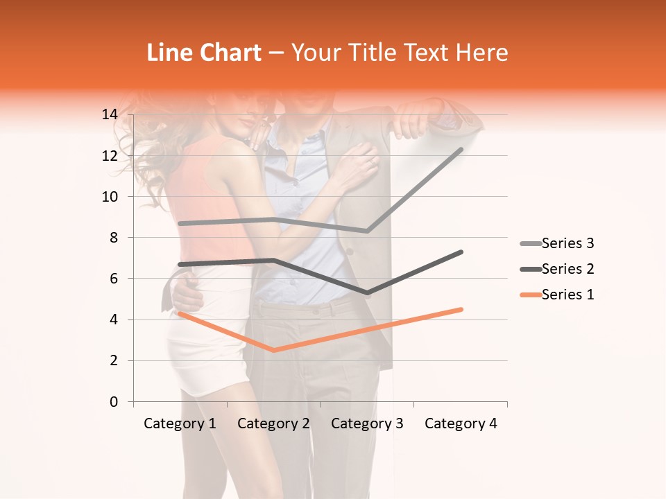 Romantic Flirt Family PowerPoint Template