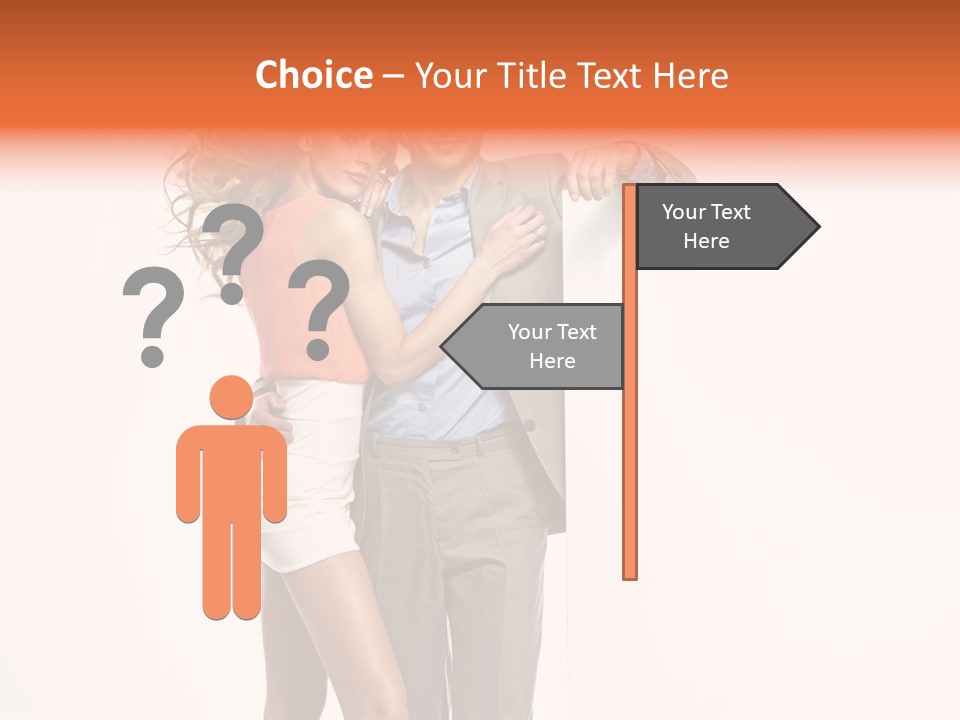 Romantic Flirt Family PowerPoint Template