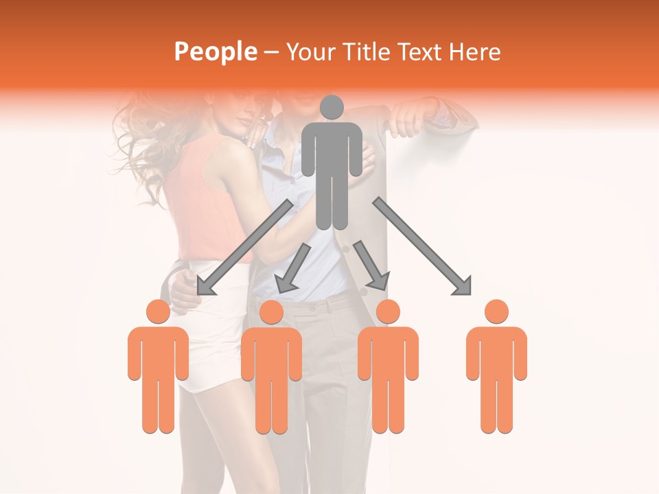 Romantic Flirt Family PowerPoint Template