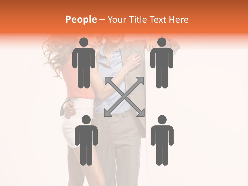 Romantic Flirt Family PowerPoint Template