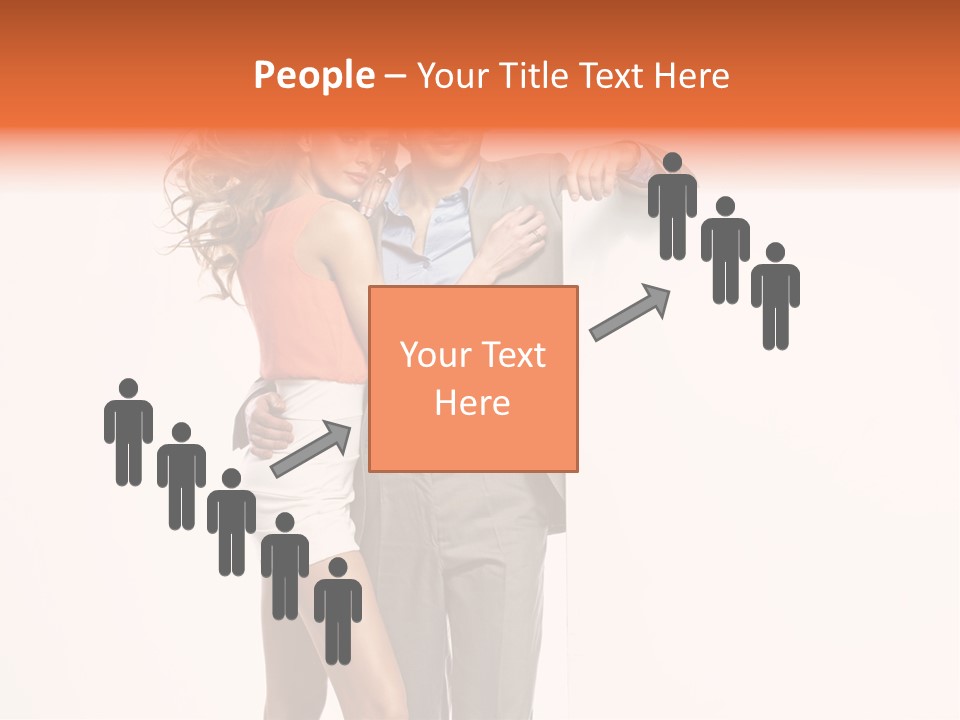 Romantic Flirt Family PowerPoint Template