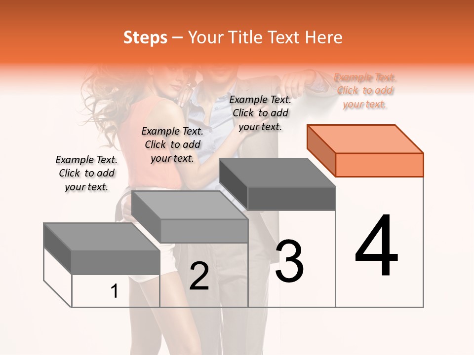 Romantic Flirt Family PowerPoint Template