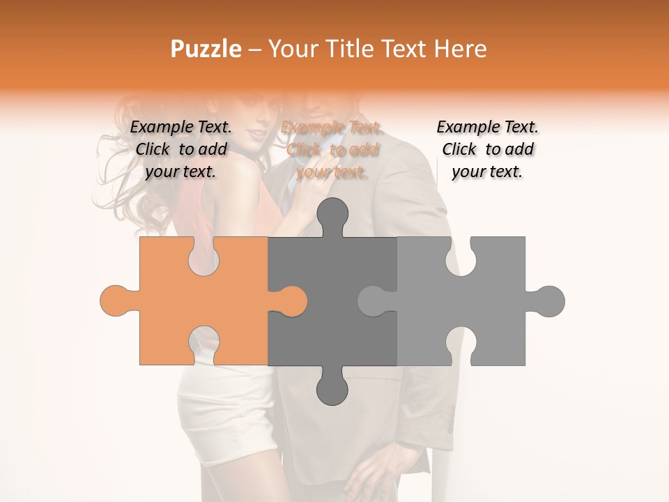 Engaged Dating Love PowerPoint Template