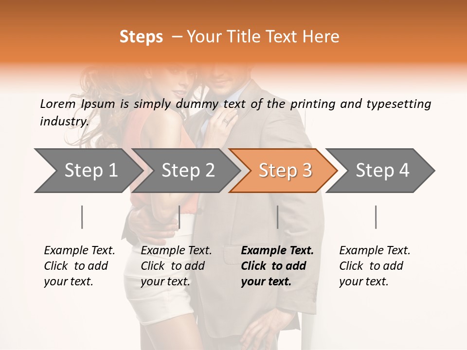 Engaged Dating Love PowerPoint Template