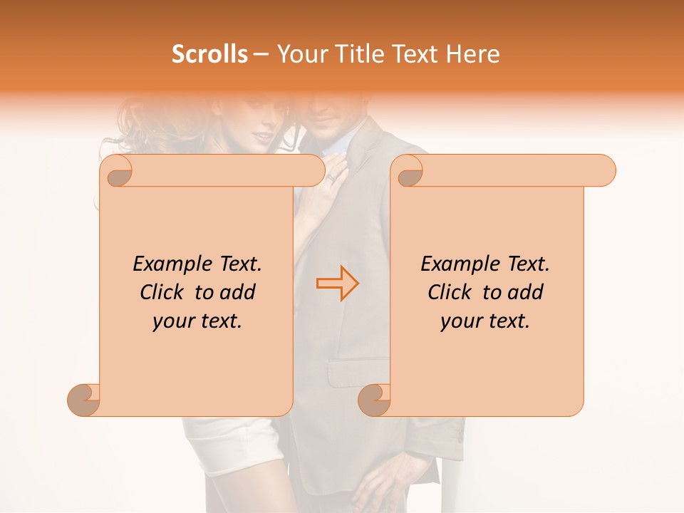 Engaged Dating Love PowerPoint Template