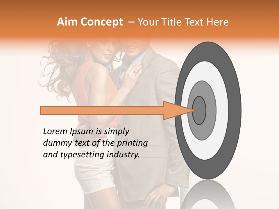 Engaged Dating Love PowerPoint Template