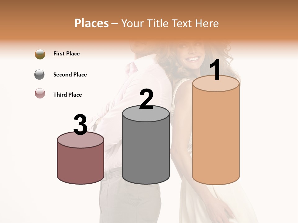 Romance Hug Face PowerPoint Template