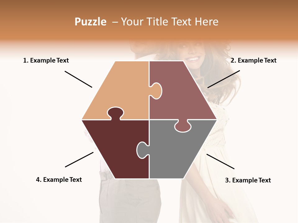 Romance Hug Face PowerPoint Template
