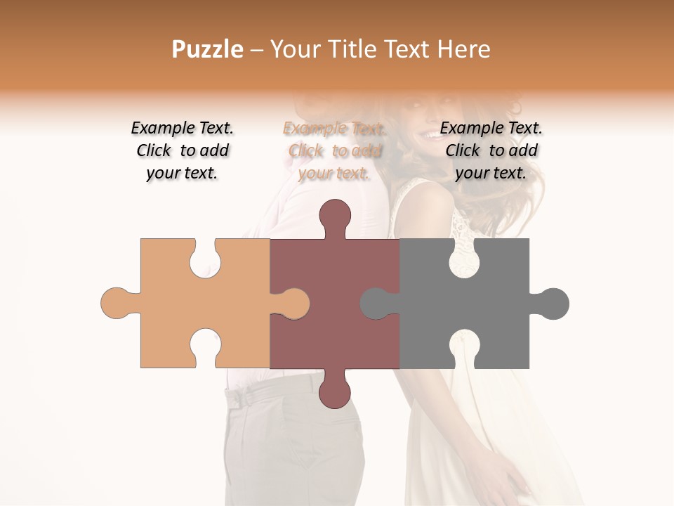 Romance Hug Face PowerPoint Template