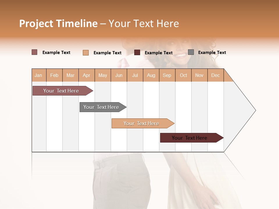 Romance Hug Face PowerPoint Template