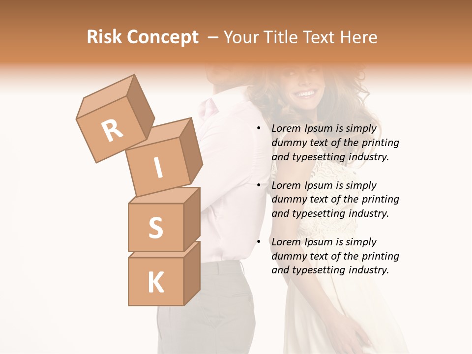 Romance Hug Face PowerPoint Template