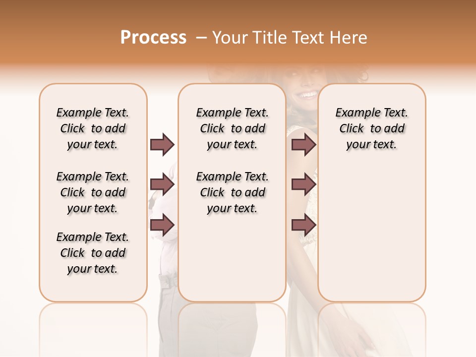 Romance Hug Face PowerPoint Template