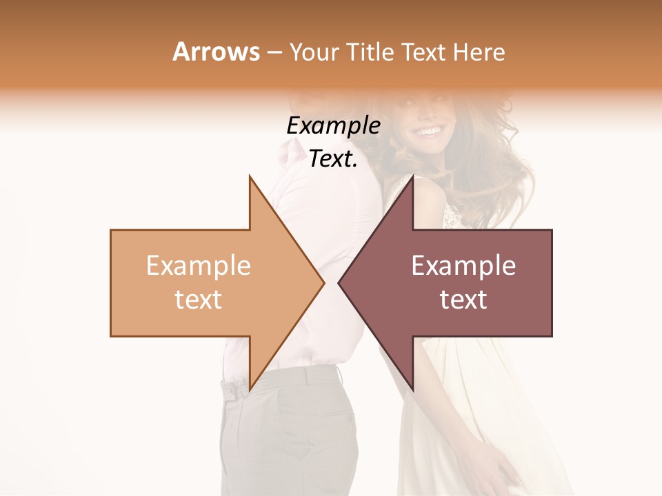 Romance Hug Face PowerPoint Template