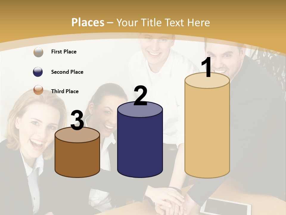 Diskussion Firma Gruppe PowerPoint Template