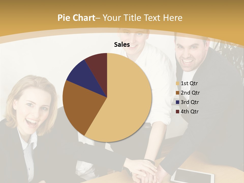Diskussion Firma Gruppe PowerPoint Template