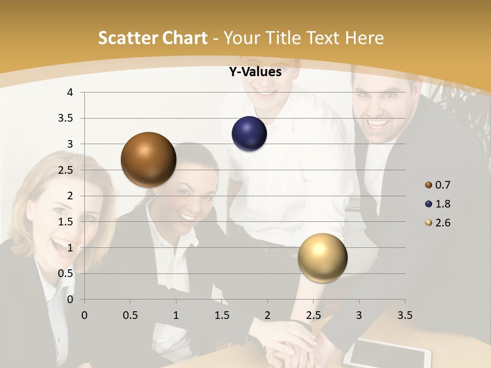 Diskussion Firma Gruppe PowerPoint Template