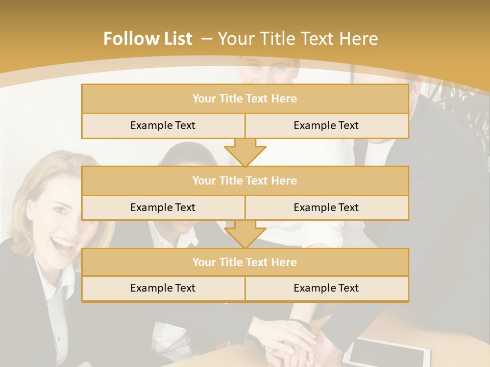 Diskussion Firma Gruppe PowerPoint Template