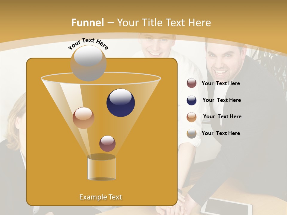 Diskussion Firma Gruppe PowerPoint Template