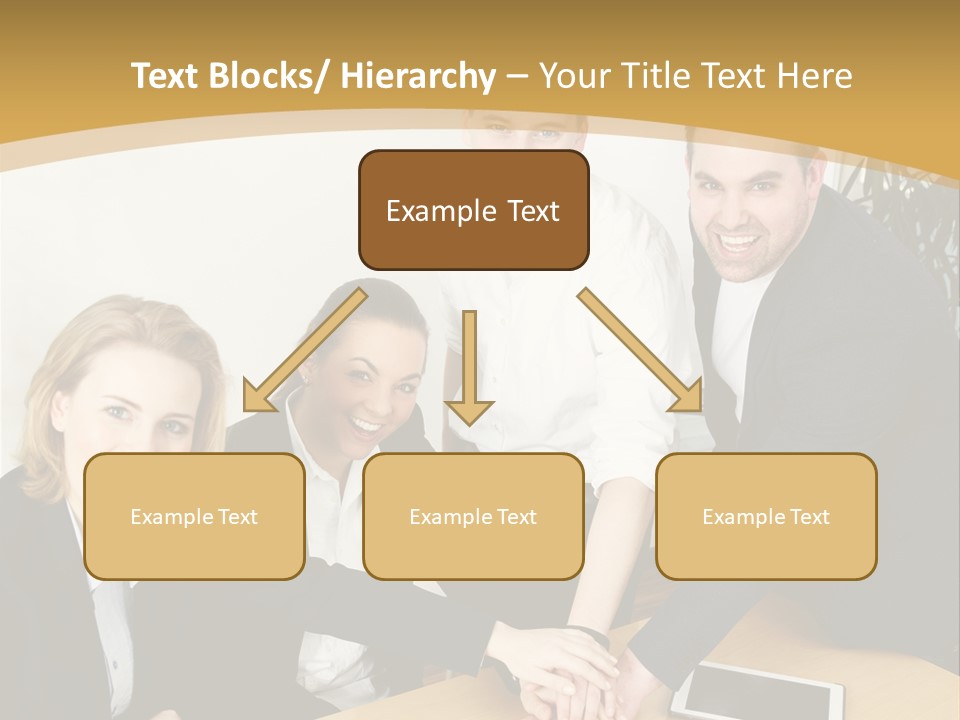 Diskussion Firma Gruppe PowerPoint Template