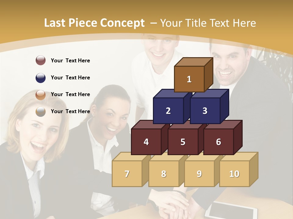 Diskussion Firma Gruppe PowerPoint Template