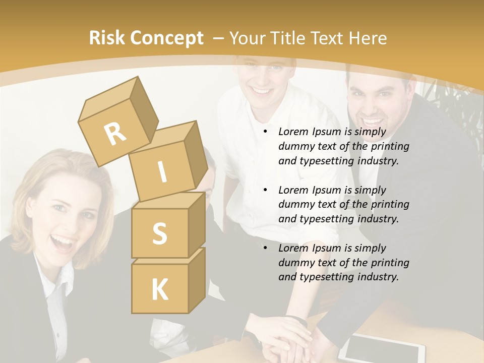 Diskussion Firma Gruppe PowerPoint Template