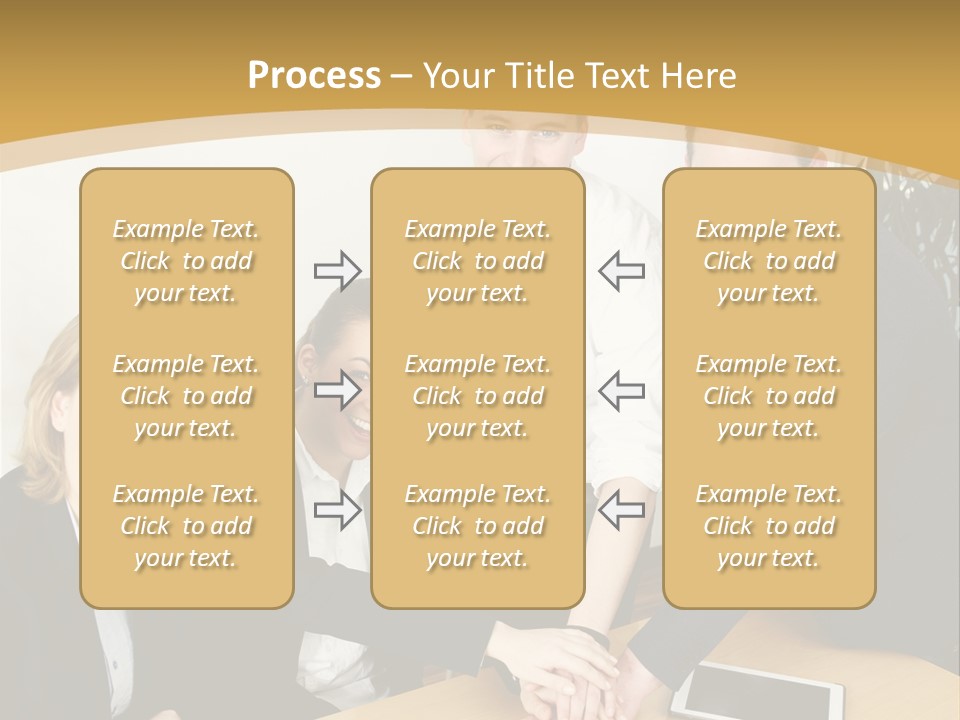 Diskussion Firma Gruppe PowerPoint Template