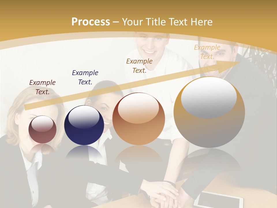 Diskussion Firma Gruppe PowerPoint Template